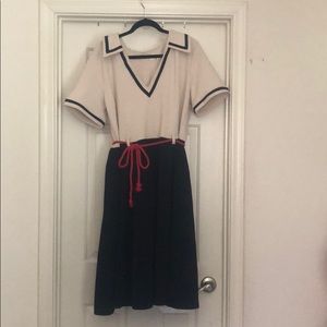 Tatyana nautical dress